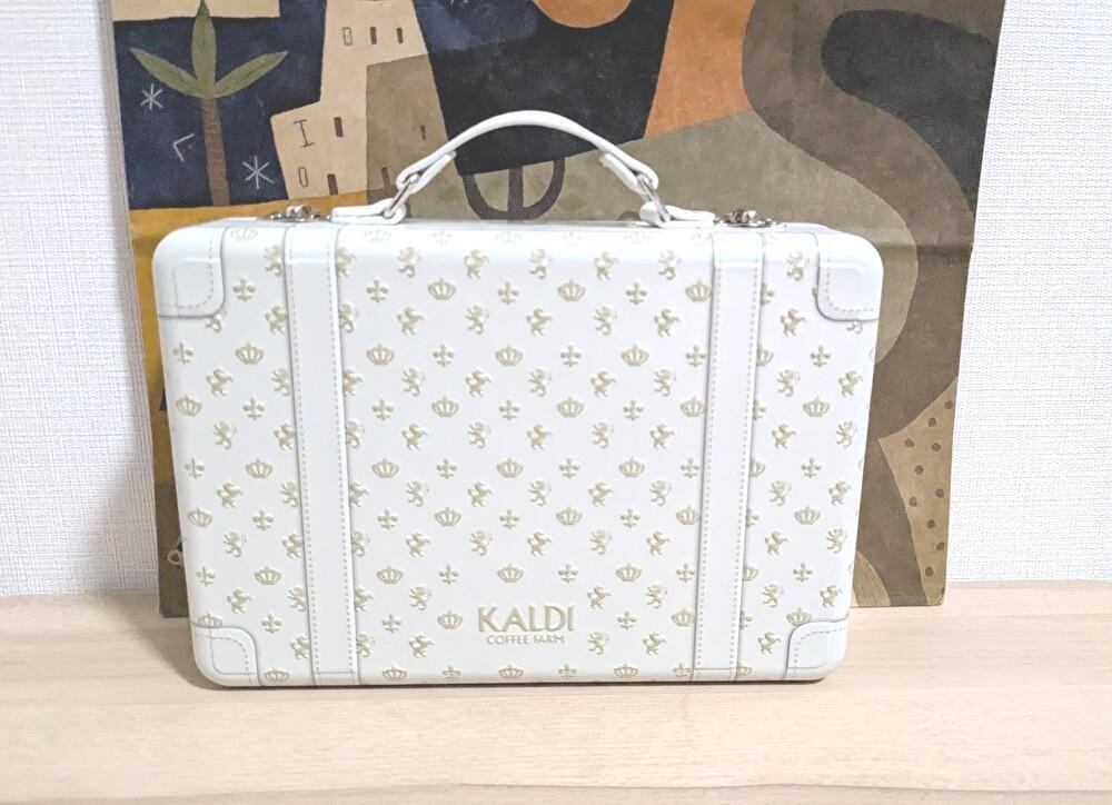 みるねぇ様まとめ買い用KALDI カルディ 限定 トランク缶 3個セット トランク缶 サマー（ゴールド） 1個 - カルディコーヒーファーム