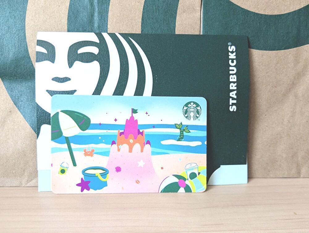 ラスト 限定 レア スターバックス カード ミニ スタバ フラッペチーノ 店舗限定！スタバ新作の飛ぶように売れる「夏のスターバックス