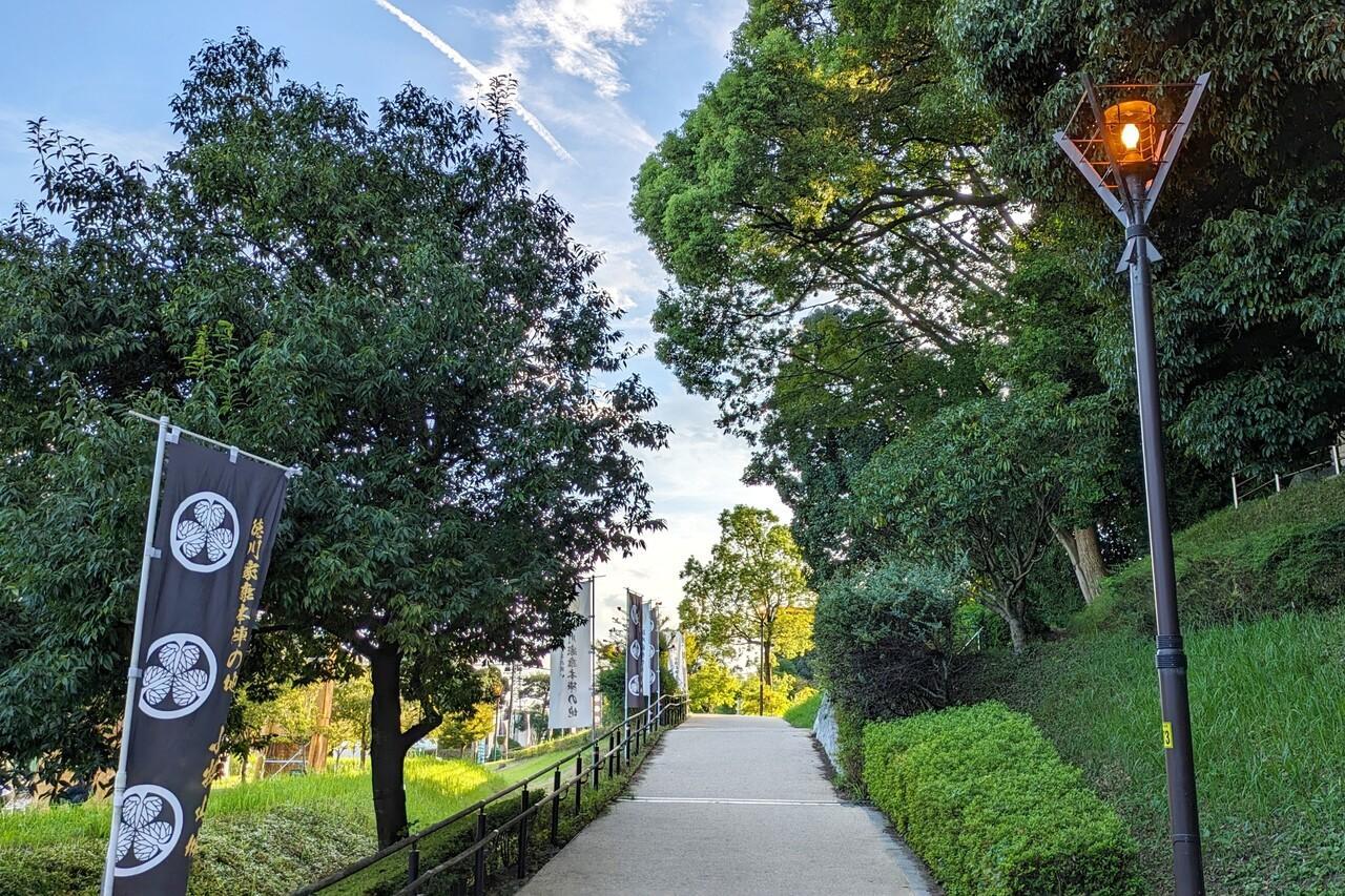 小牧山史跡公園（東側麓）