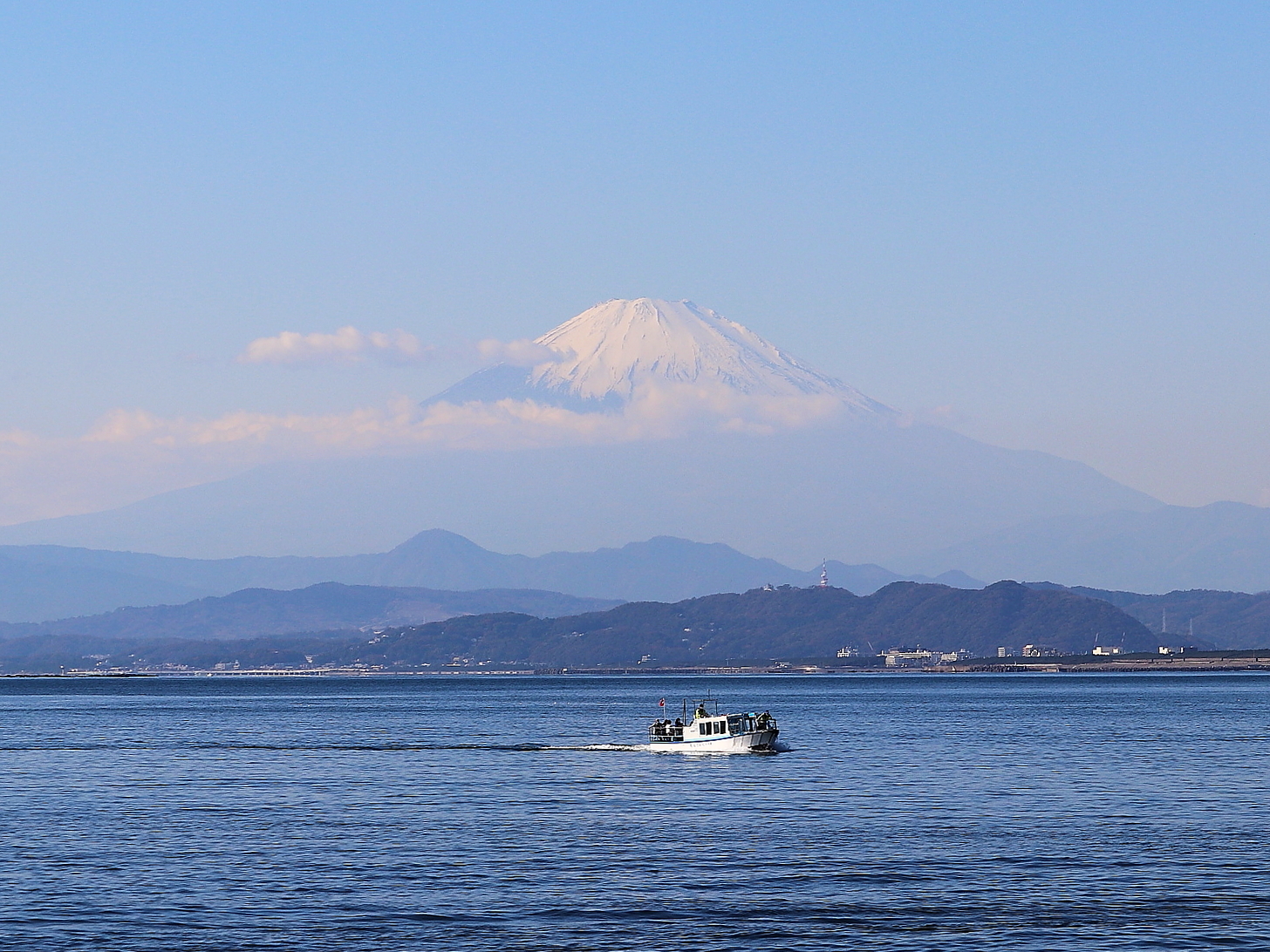 晴れた日は富士山の姿も