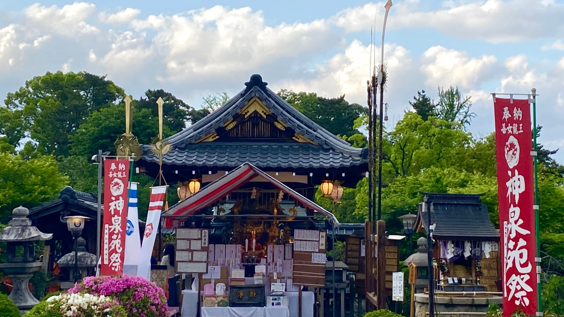 京都市】中京区 雨乞い祈願や祇園祭発祥地である『神泉苑』で『神泉苑