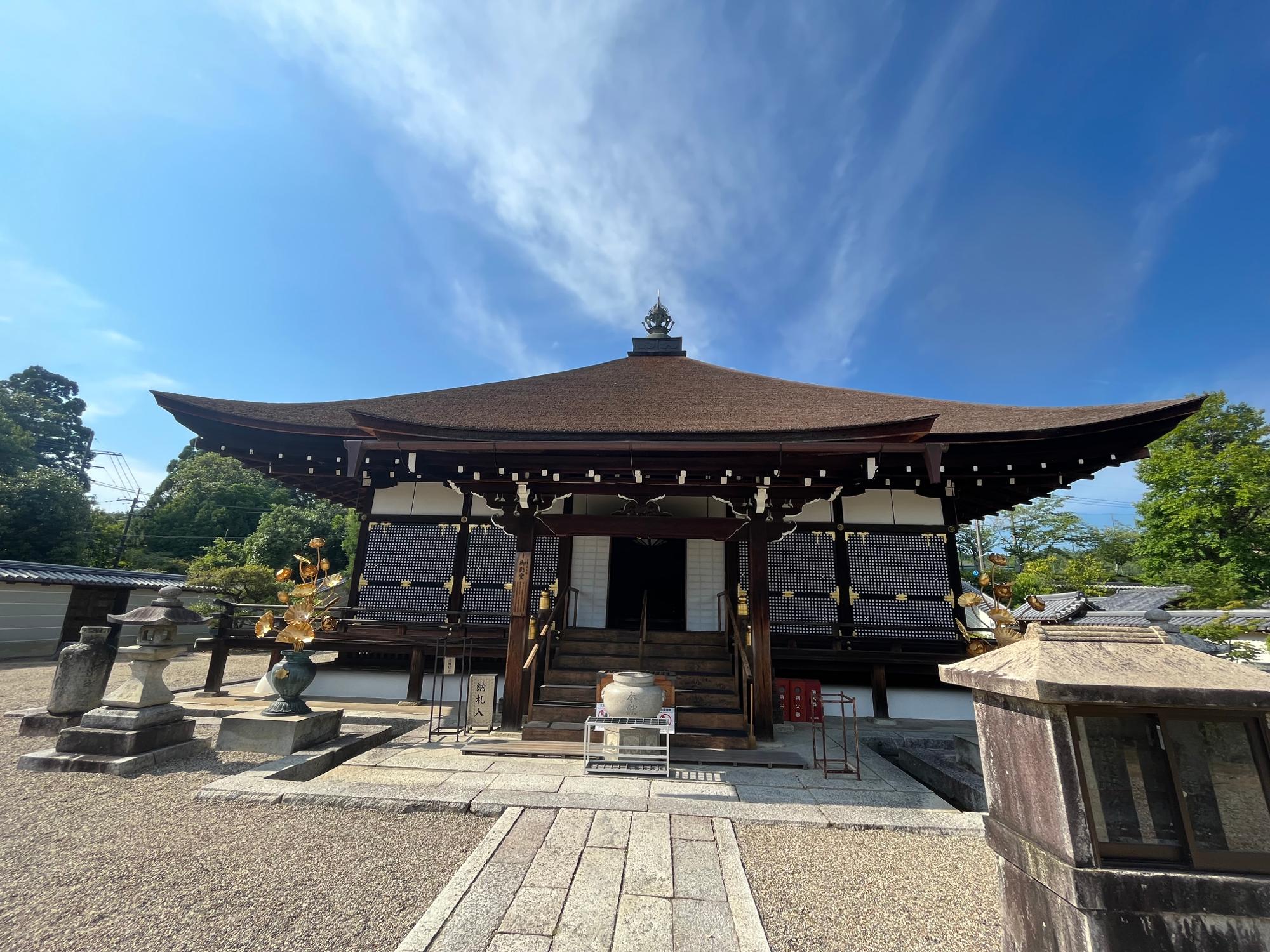 京都市】右京区 世界遺産『仁和寺』境内の「水掛地蔵（一願不動）と