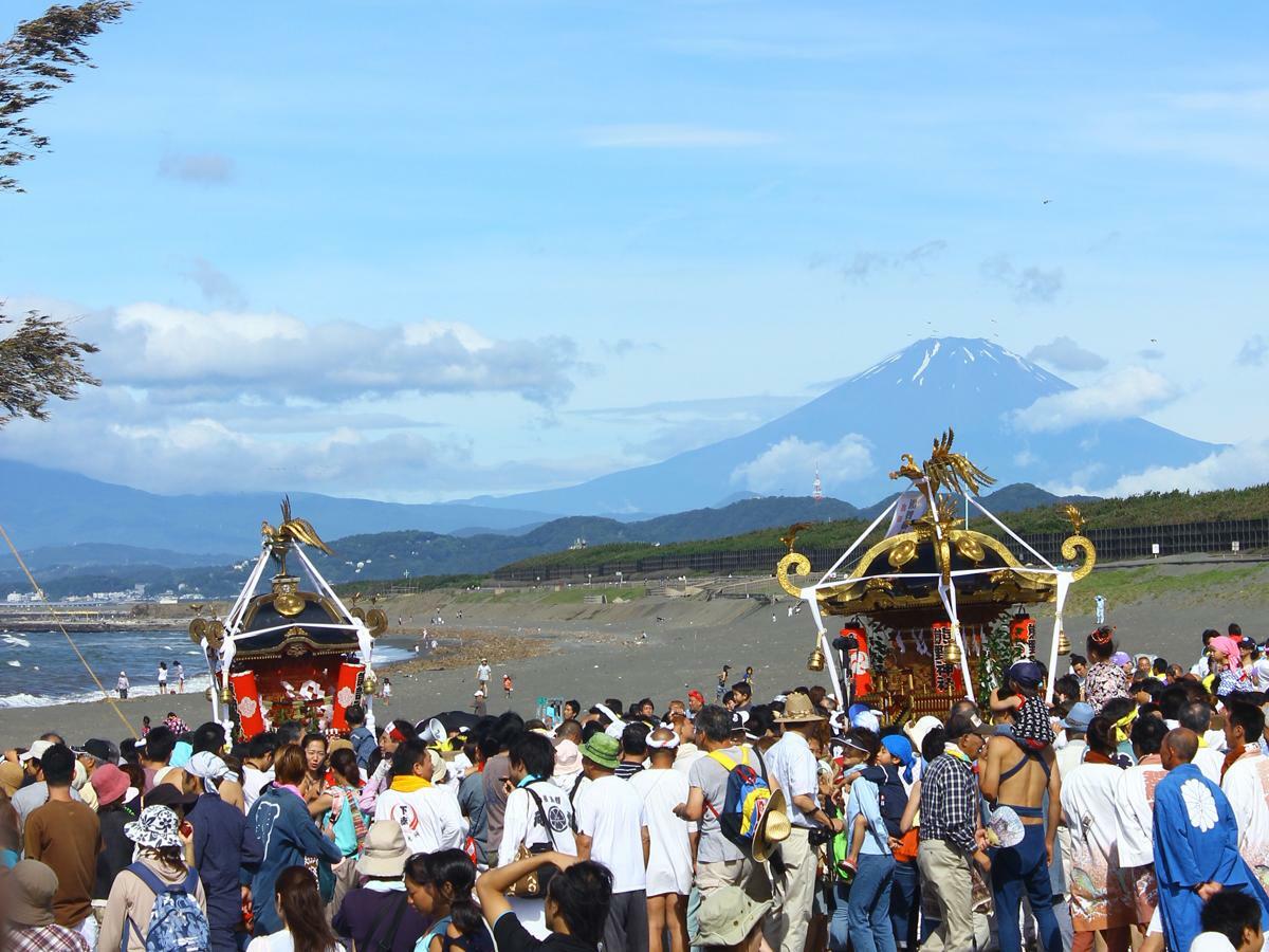 晴れていれば富士山との競演も