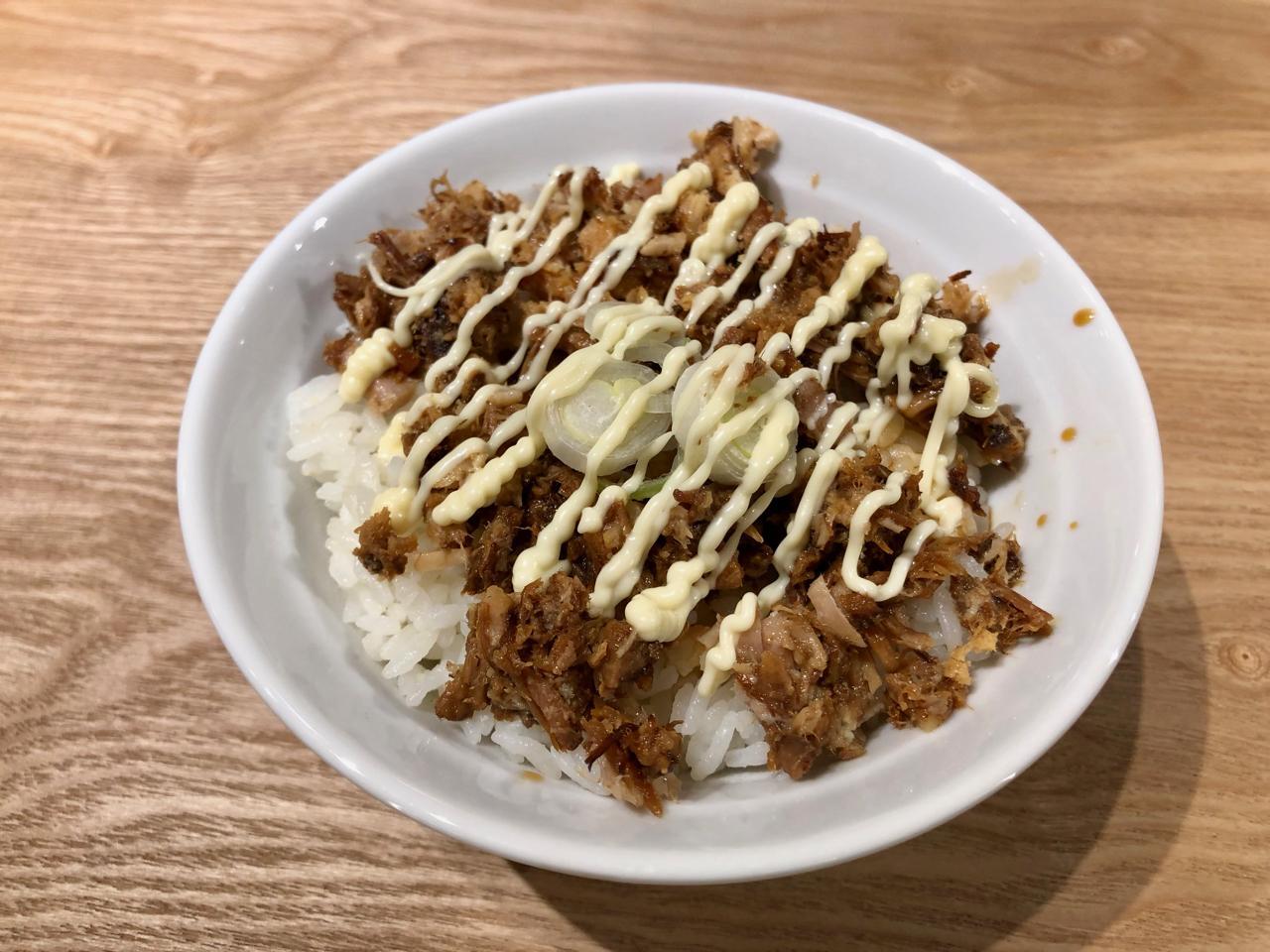 ランチセットの豚丼 170円