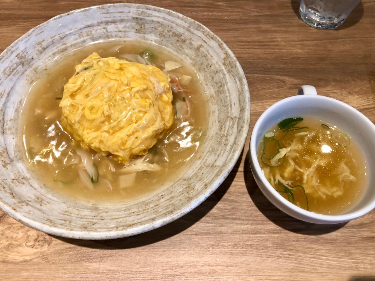 湯葉の天津飯 748円（税込）