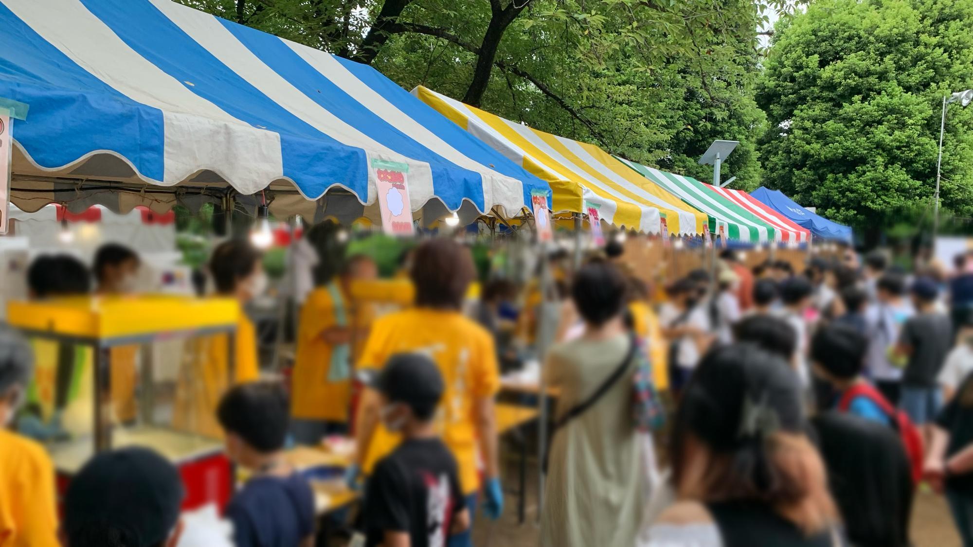 「東町商栄会 夏祭り2022」当日の様子