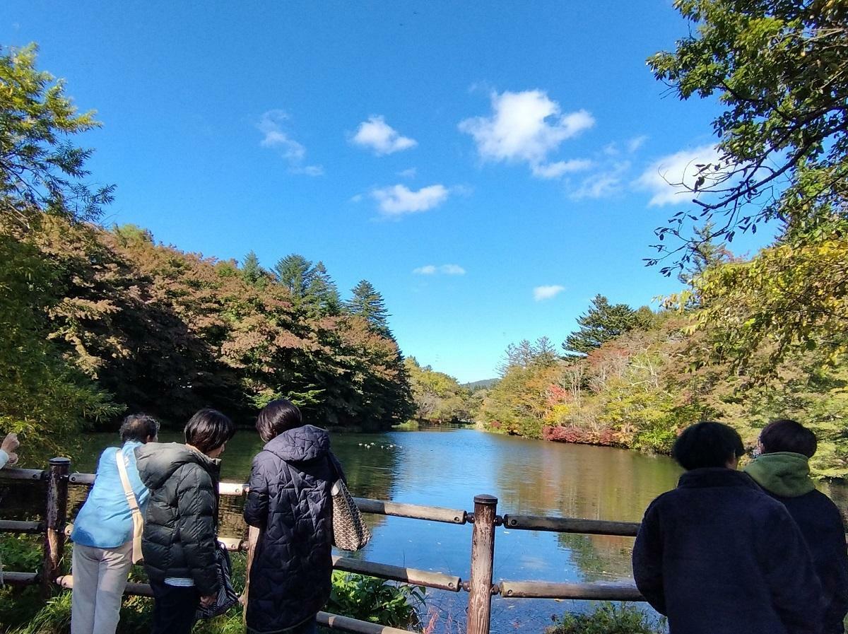 2024年10月21日（月）の軽井沢雲場池