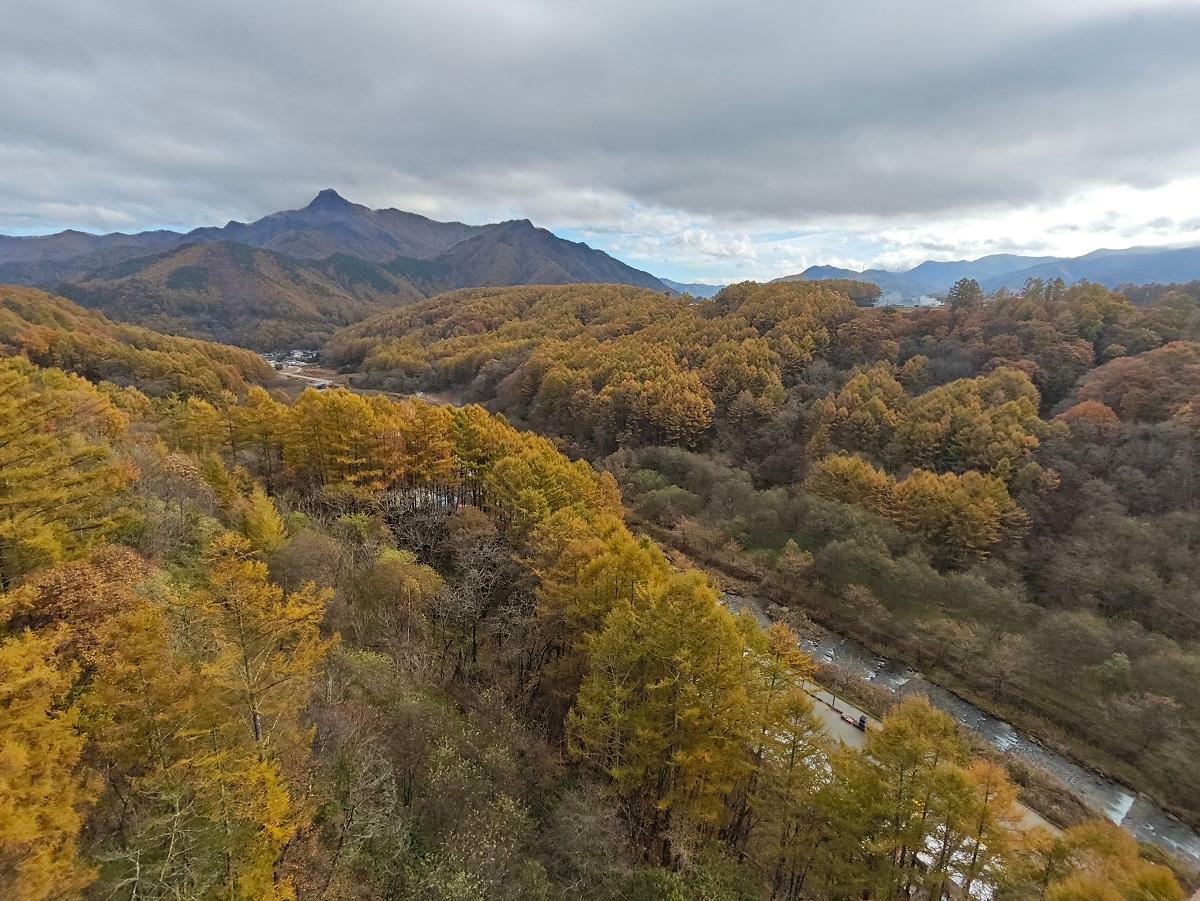 川上大橋より東を望む景色