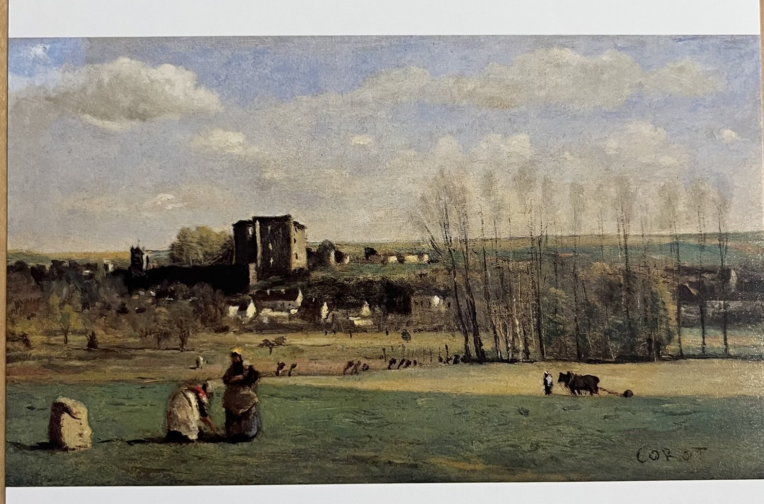 〈ラ・ファルテ＝ミロンの風景〉のポストカード