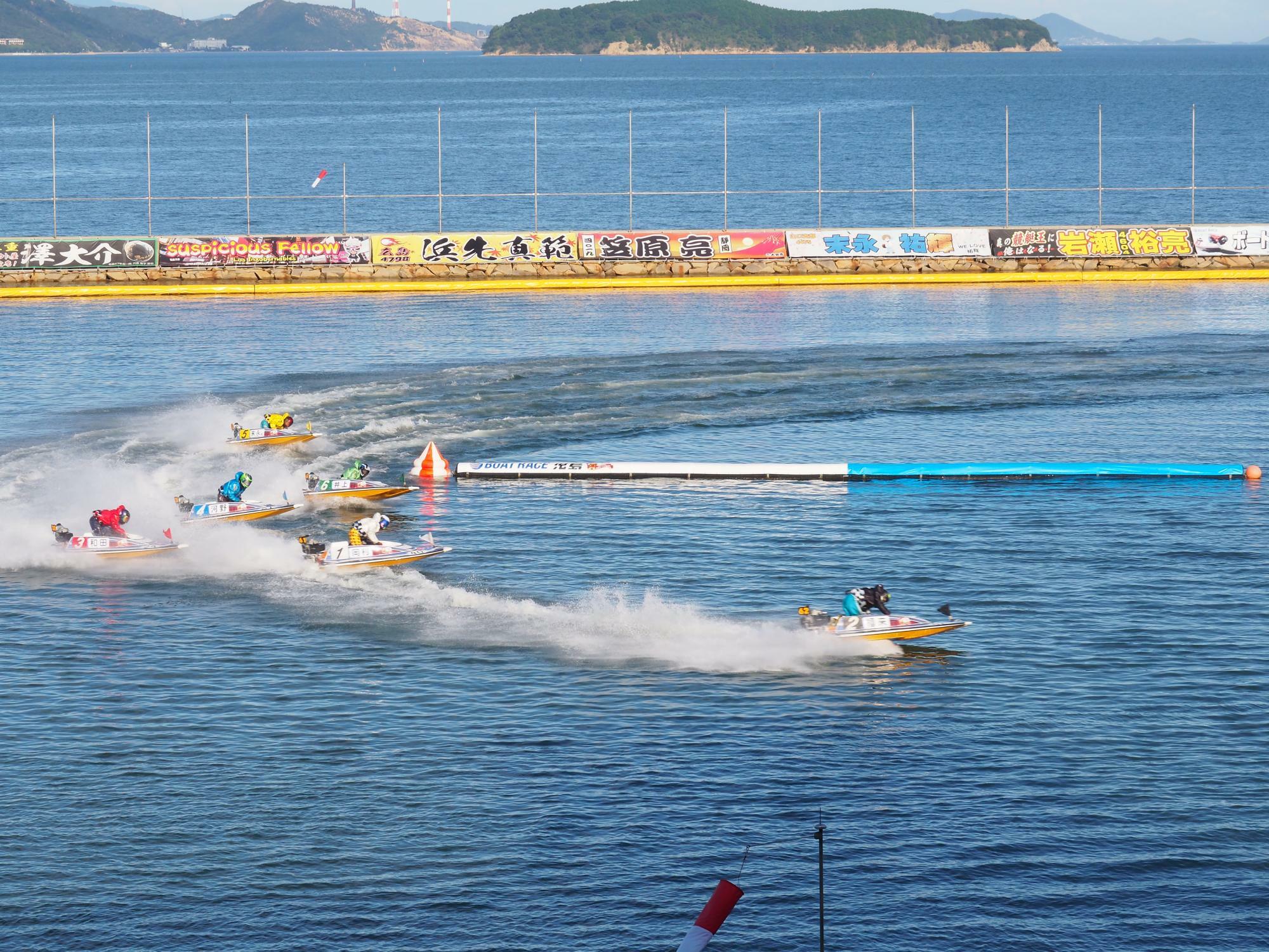 過去のレース風景