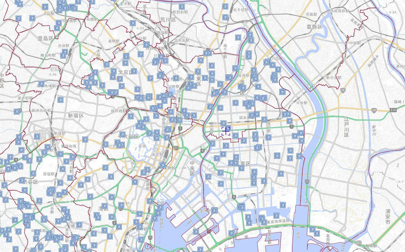 出典：東京都防災マップ