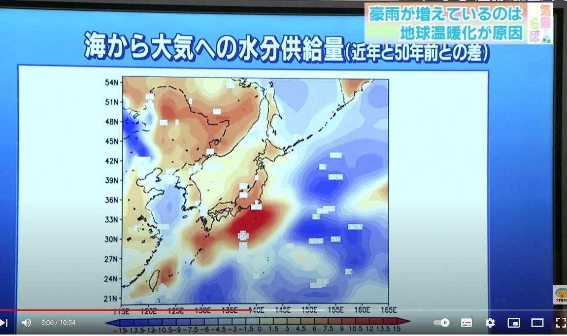 出典：三重テレビ放送　気象らぼ「梅雨末期の豪雨、なぜ多い？」