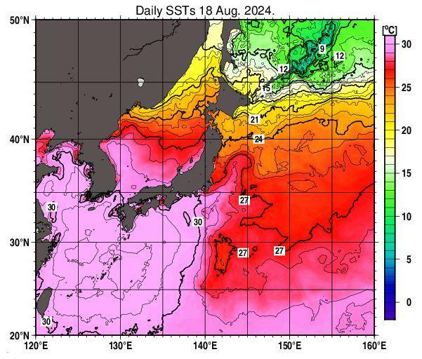 出典：気象庁　日別海面水温　https://www.data.jma.go.jp/kaiyou/data/db/kaikyo/daily/sst_HQ.html