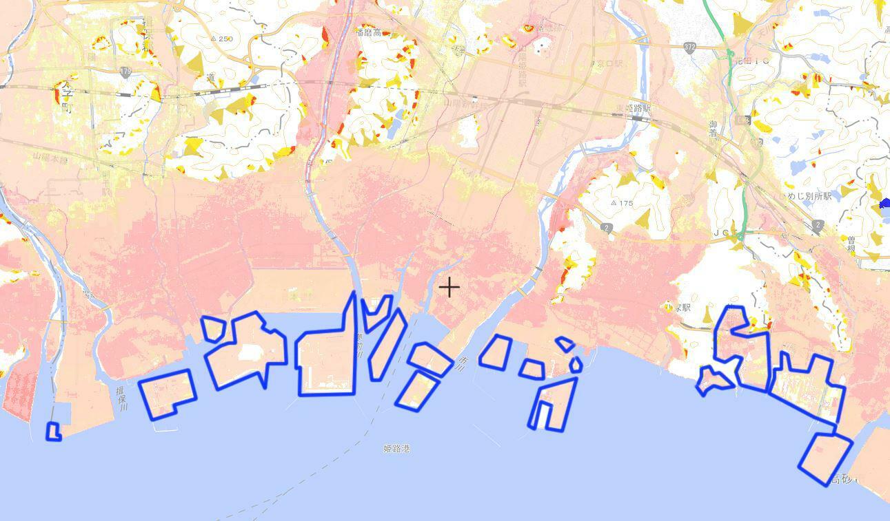 出典：「ハザードマップポータルサイト」を加工して作成