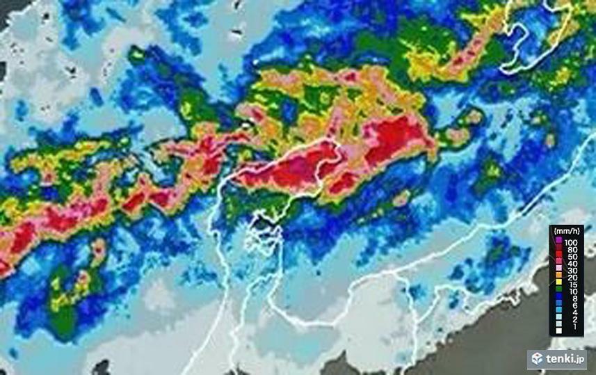 出典：tenki.jp　能登半島で記録的な大雨　台風東進で前線さらに活発化のおそれ　北陸・東北は厳重警戒を筆者加工