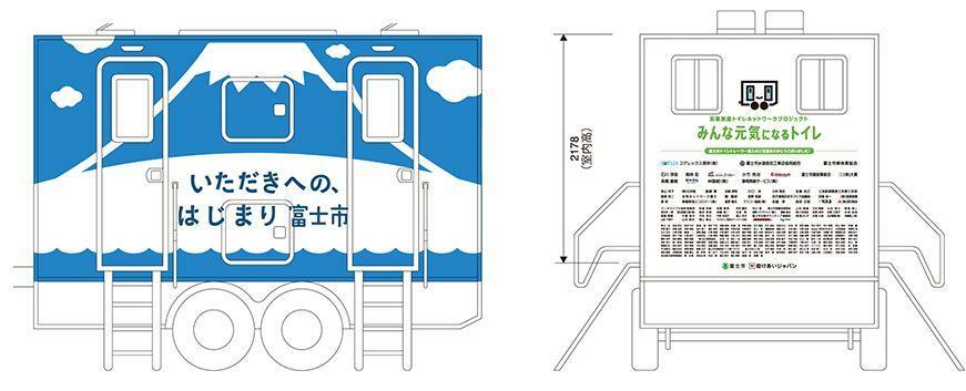 出典：助けあいジャパン　みんな元気になるトイレ　静岡県富士市のトイレトレーラー