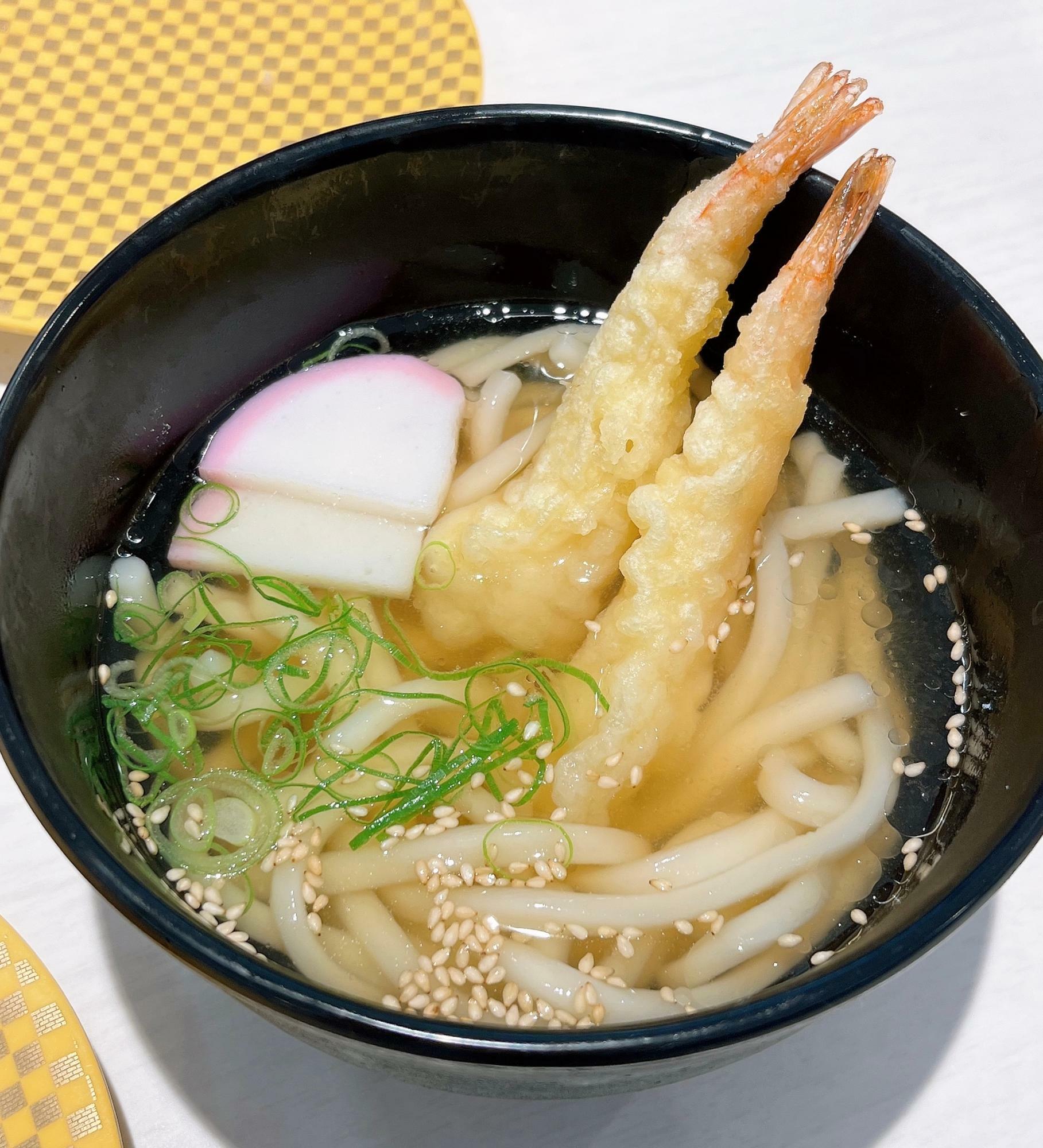 えび天うどん330円