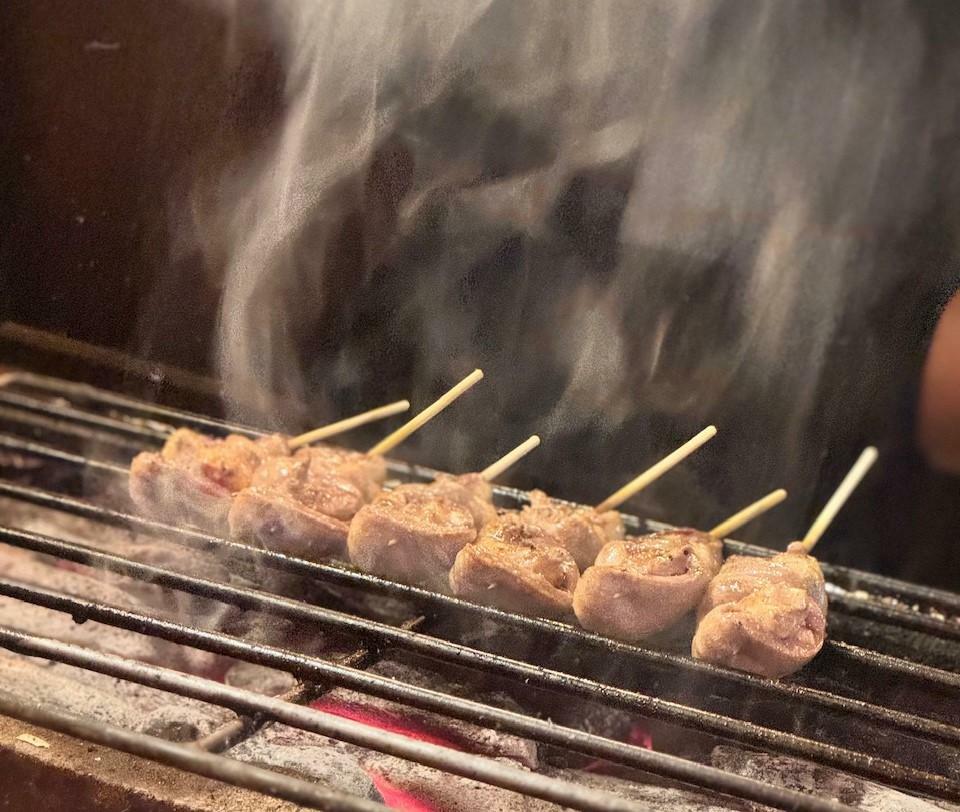 焼き鳥　ハツ