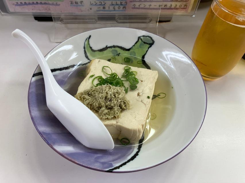 湯豆腐（270円）