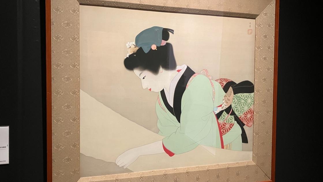 大阪市北区】心が清まる美人画が並ぶ。「生誕150年記念 上村松園