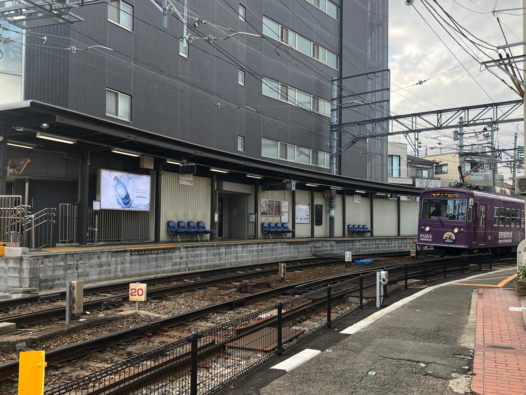 嵐電西院駅