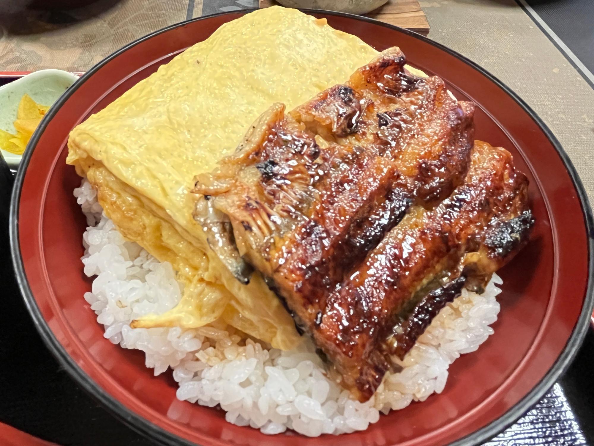 ご飯の量は中でお願いしました