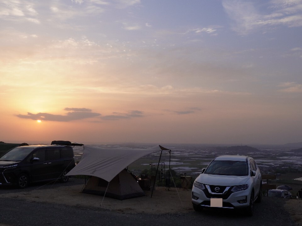 美しい夕日