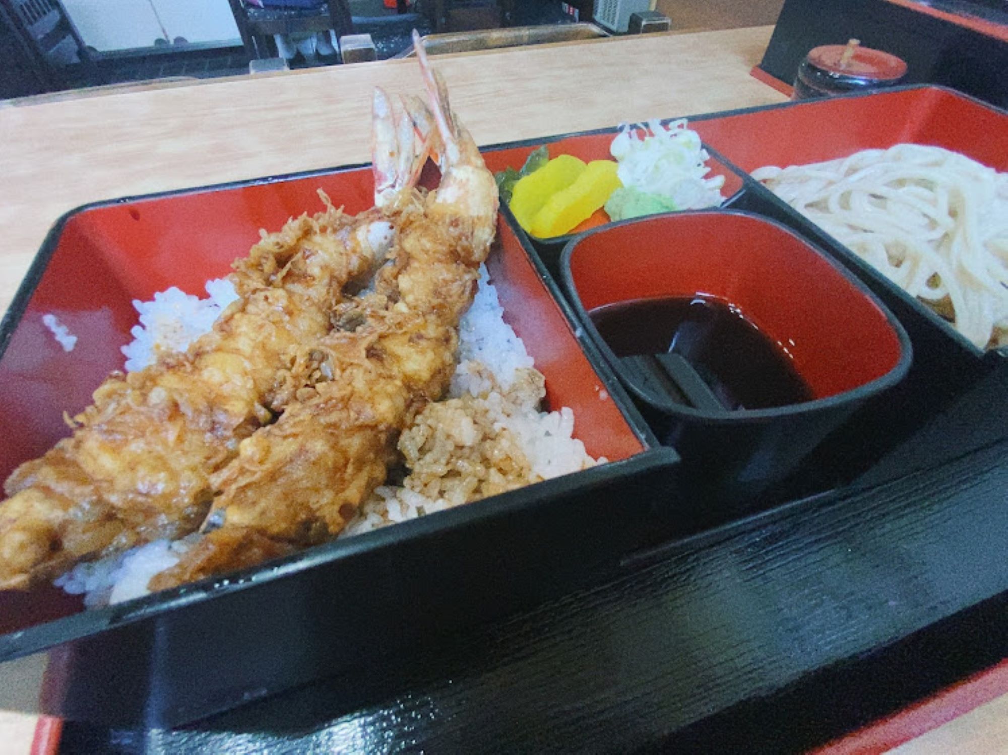 天丼セット！