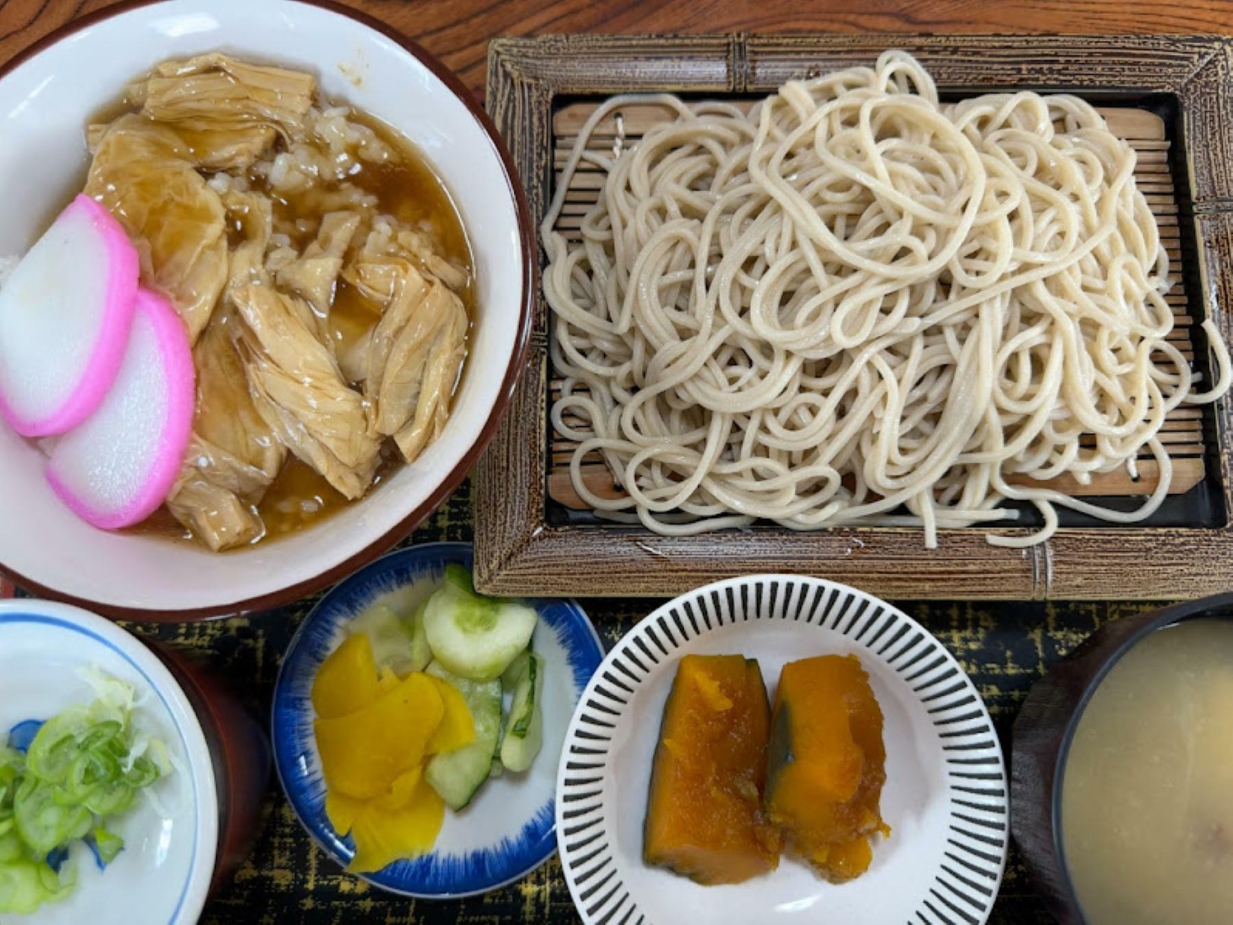 湯葉あんかけ丼セット