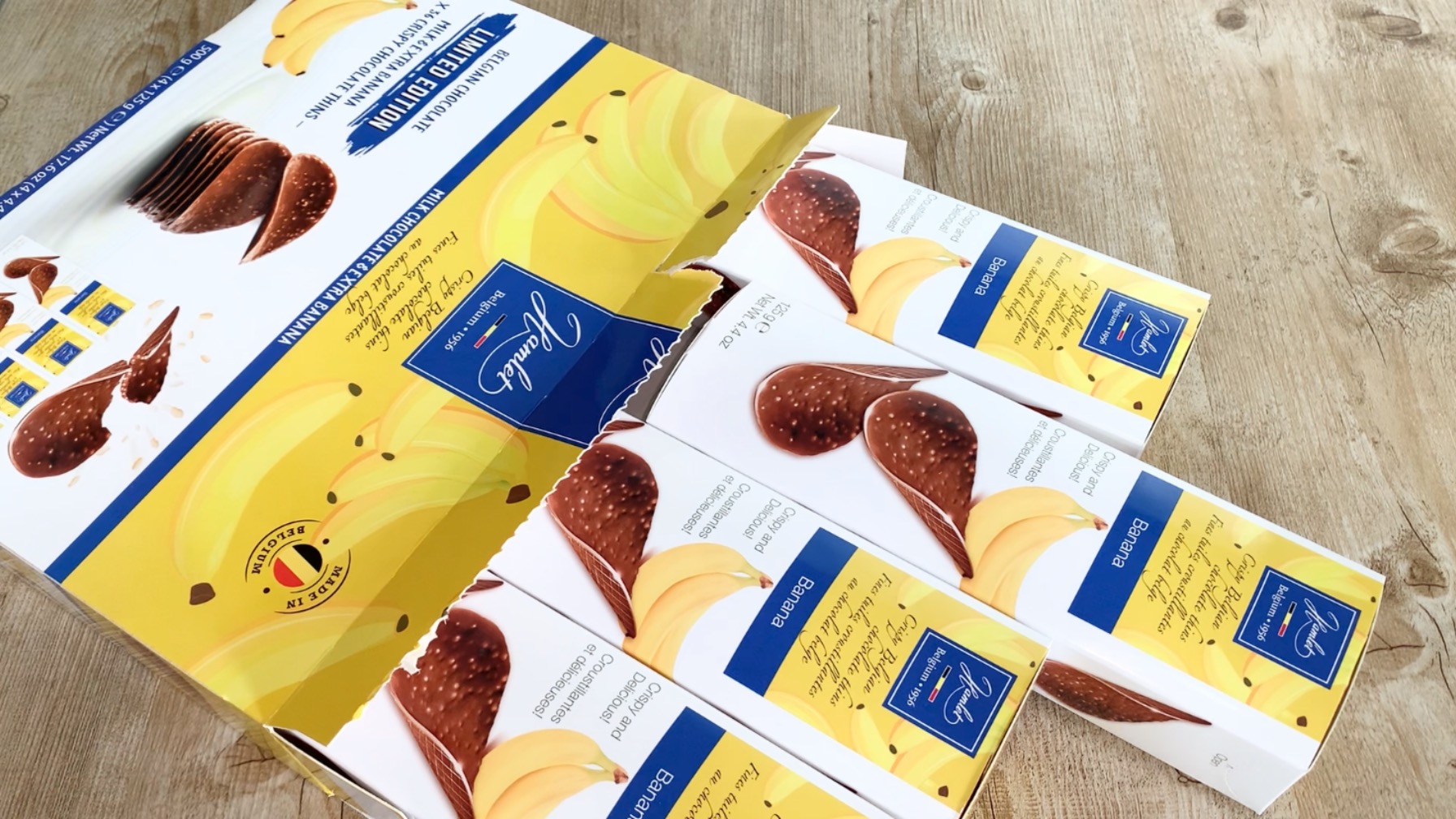 コストコで人気のクリスピーチョコのバナナ味をご紹介
