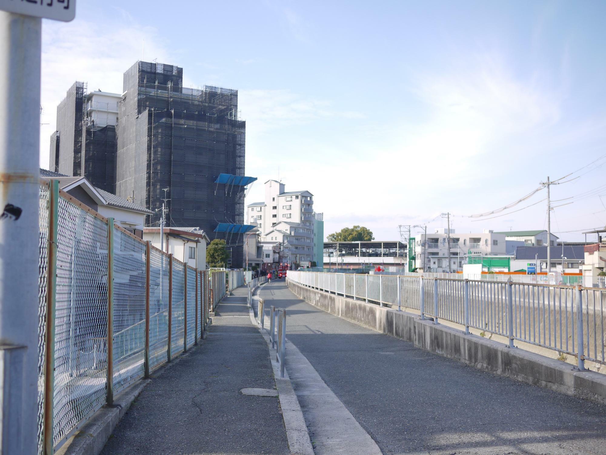 萱島駅周辺の風景