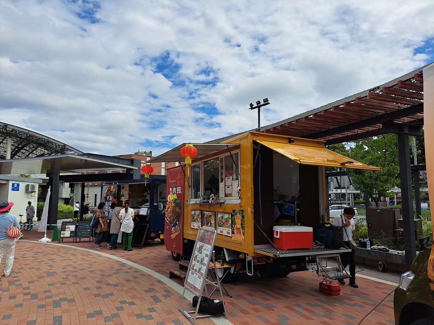 食べ物のキッチンカー