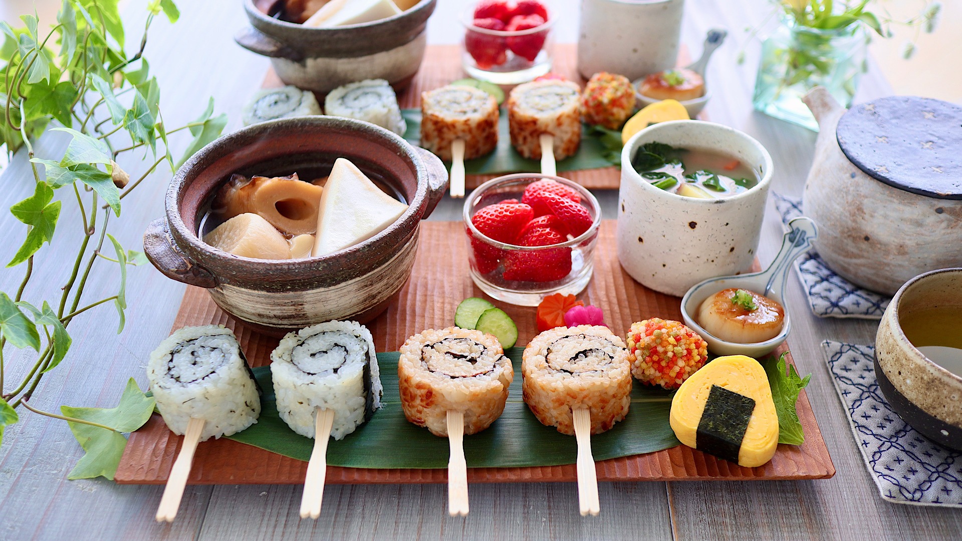 焼きおにぎりの進化系】にぎらないで作る！くるくる巻いた焼きおにぎり