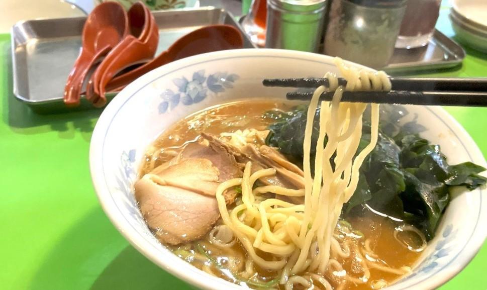 つるっとコシのある麺は自家製