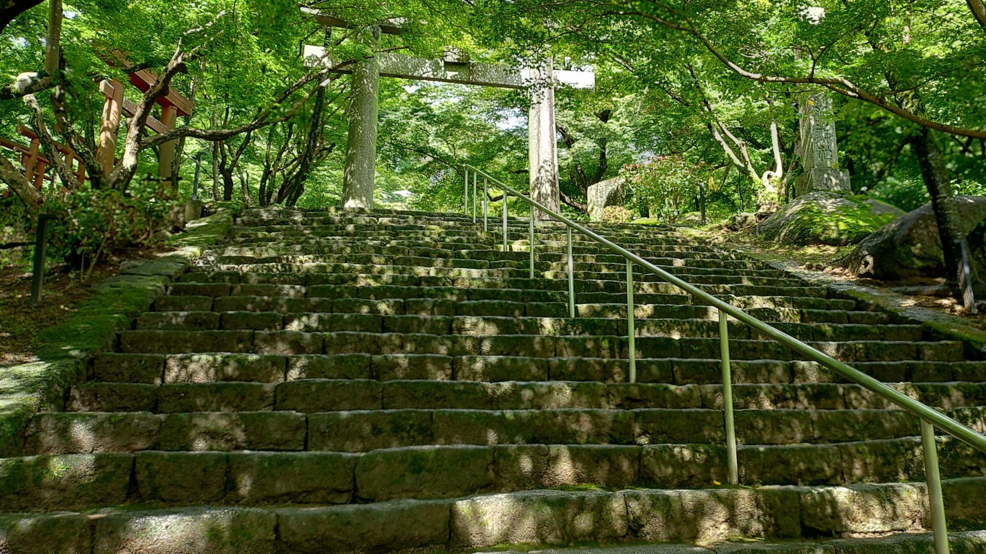 竈門神社の鳥居