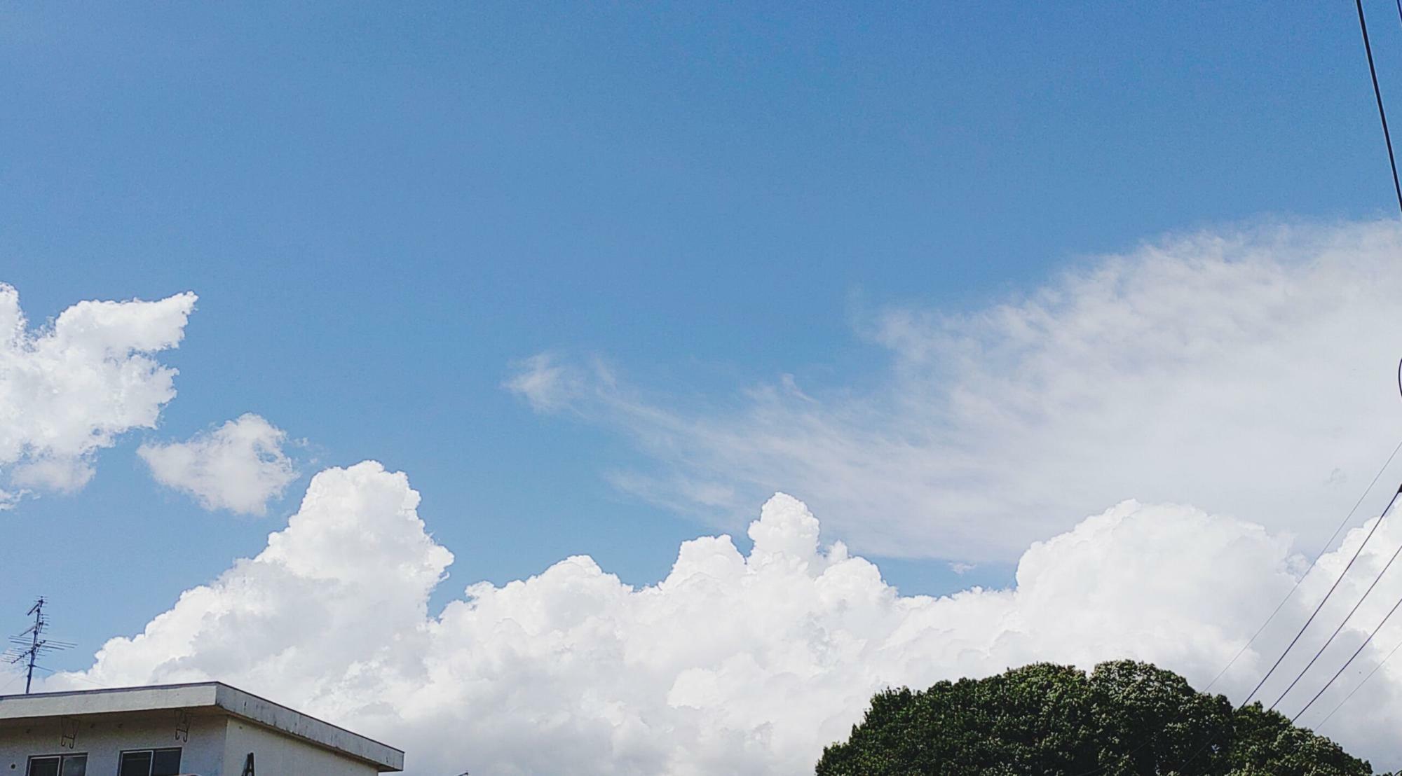 太宰府の夏空