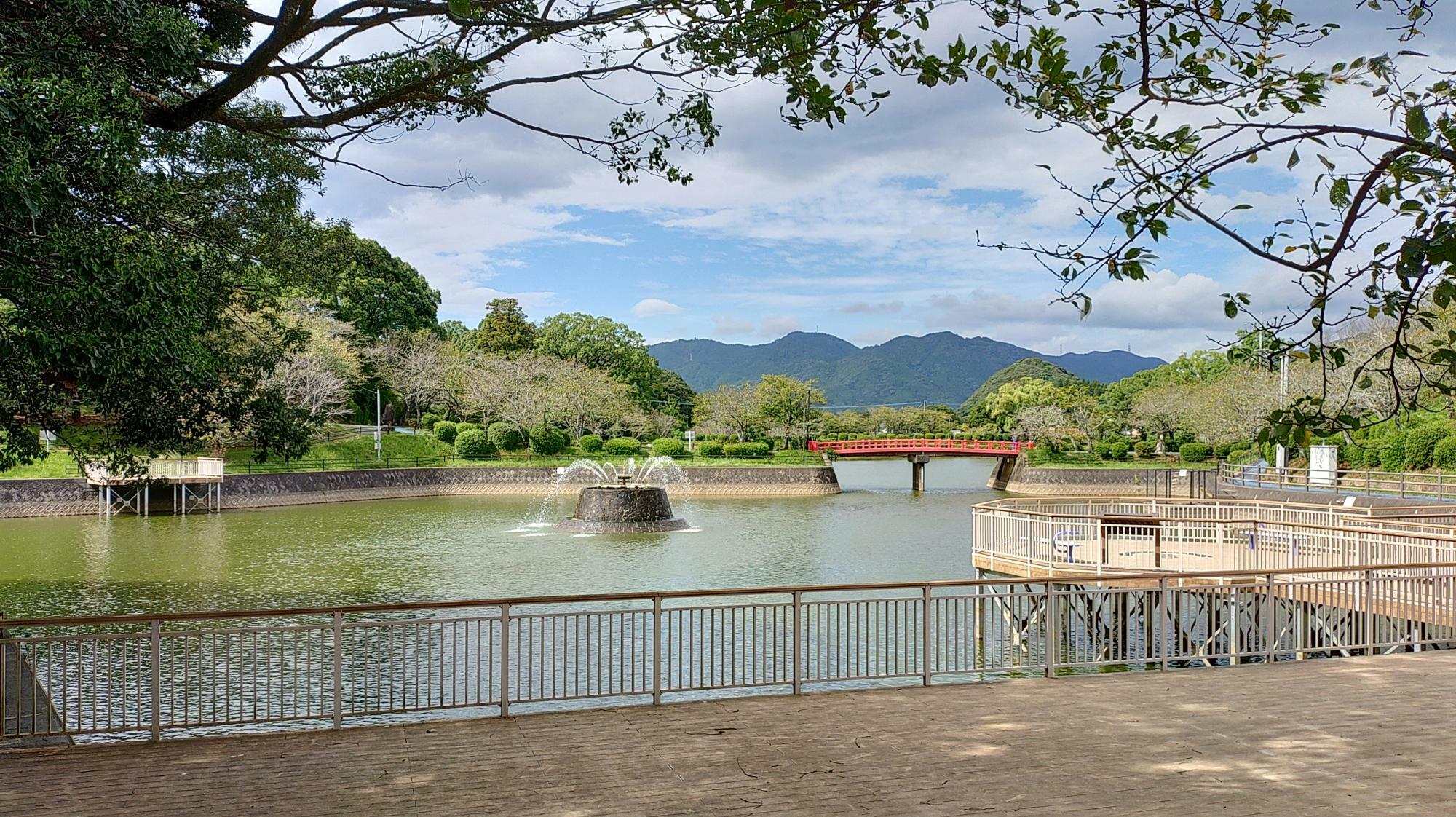 甘木公園の丸山池