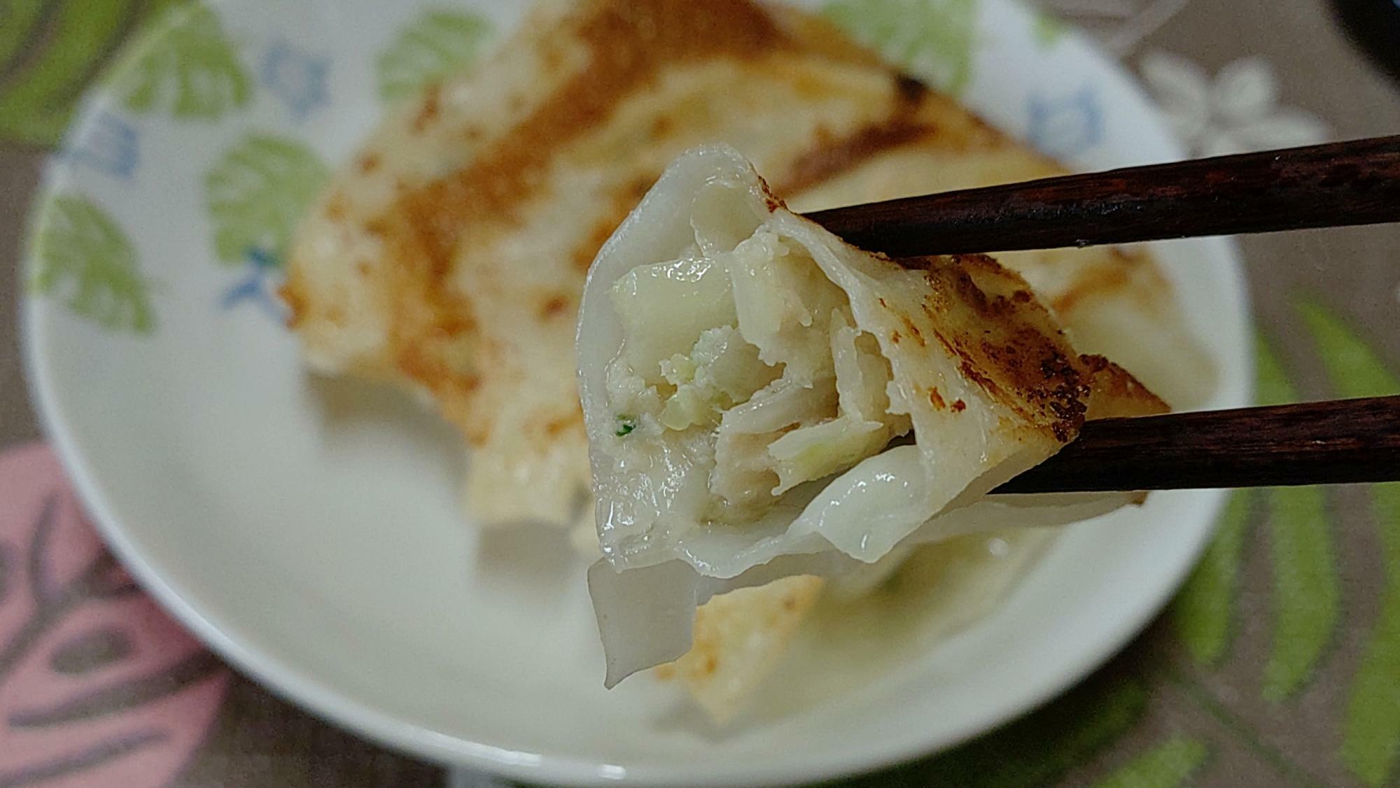 焼き上がった合格応援ぎょうざ