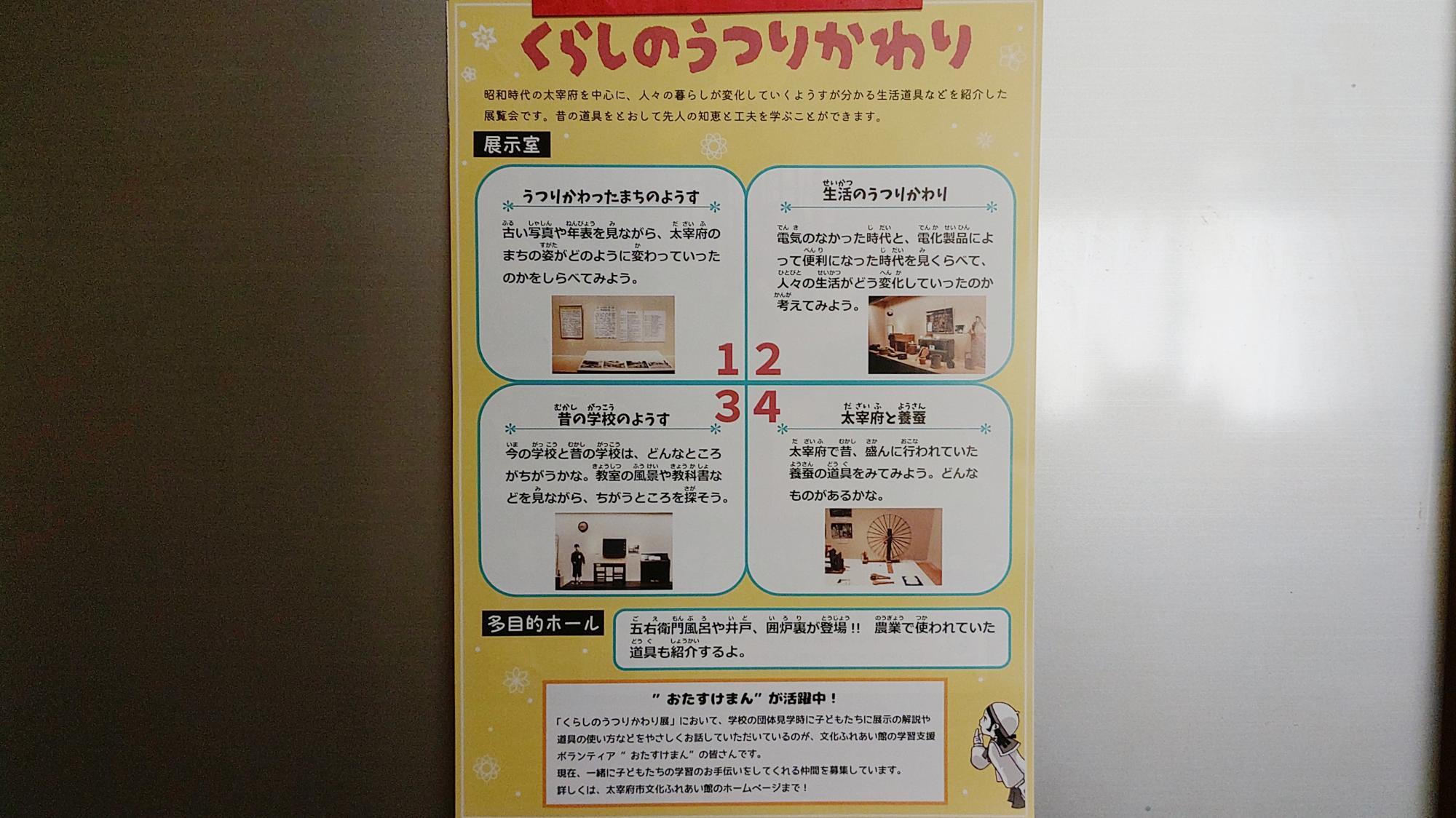 太宰府市】新鮮? 懐古? 1月5日から「くらしのうつりかわり展 太宰府市】新鮮? 懐古? 1月5日から「くらしのうつりかわり展