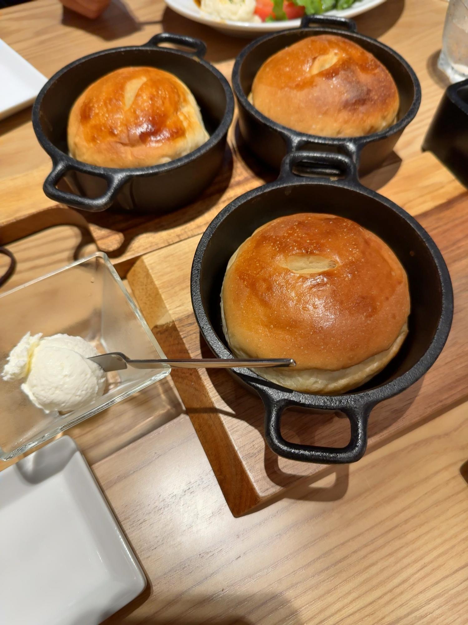 ふんわりとした食感の湯種パン