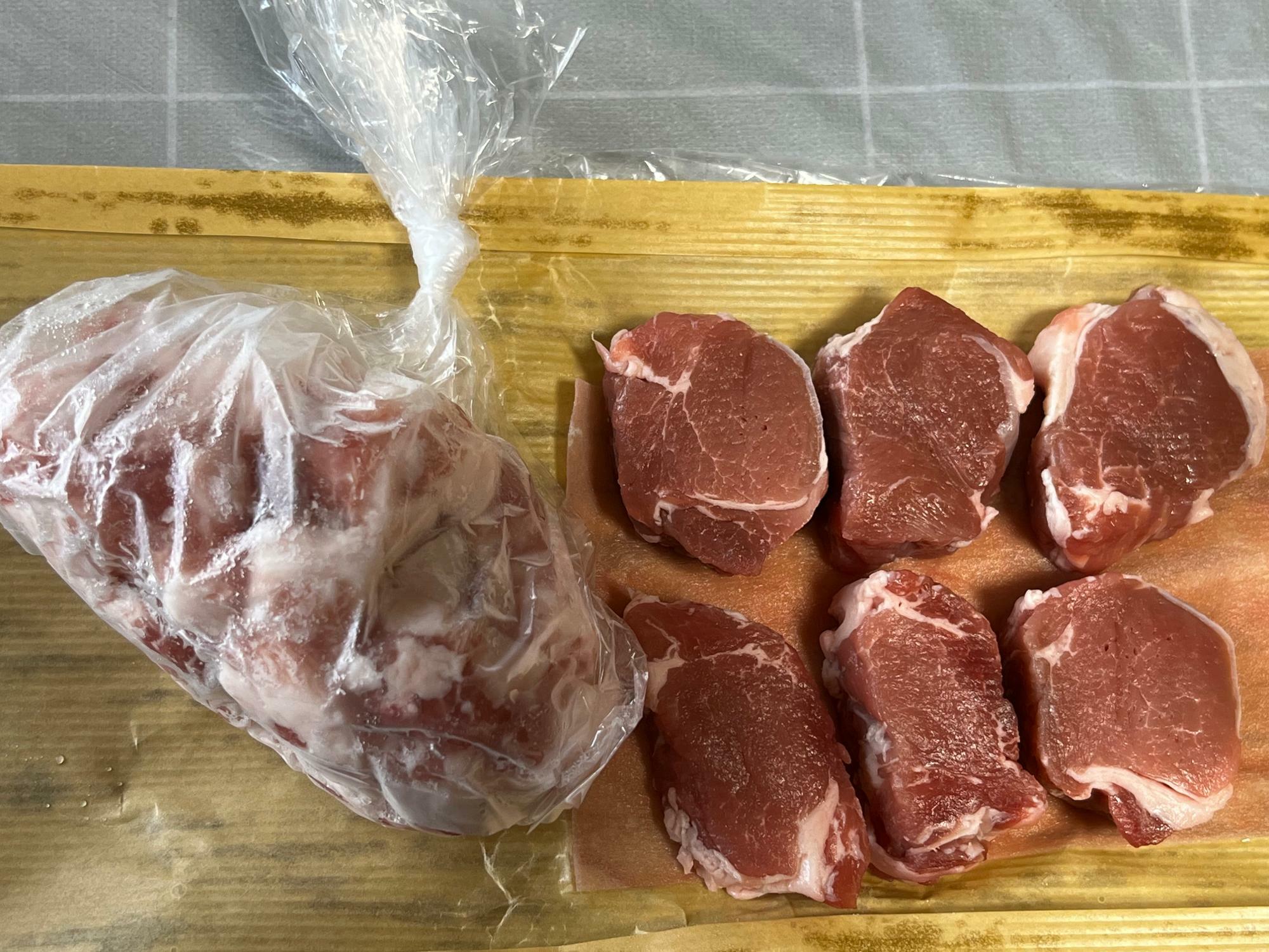 豚肉専門の「古川精肉店」購入商品