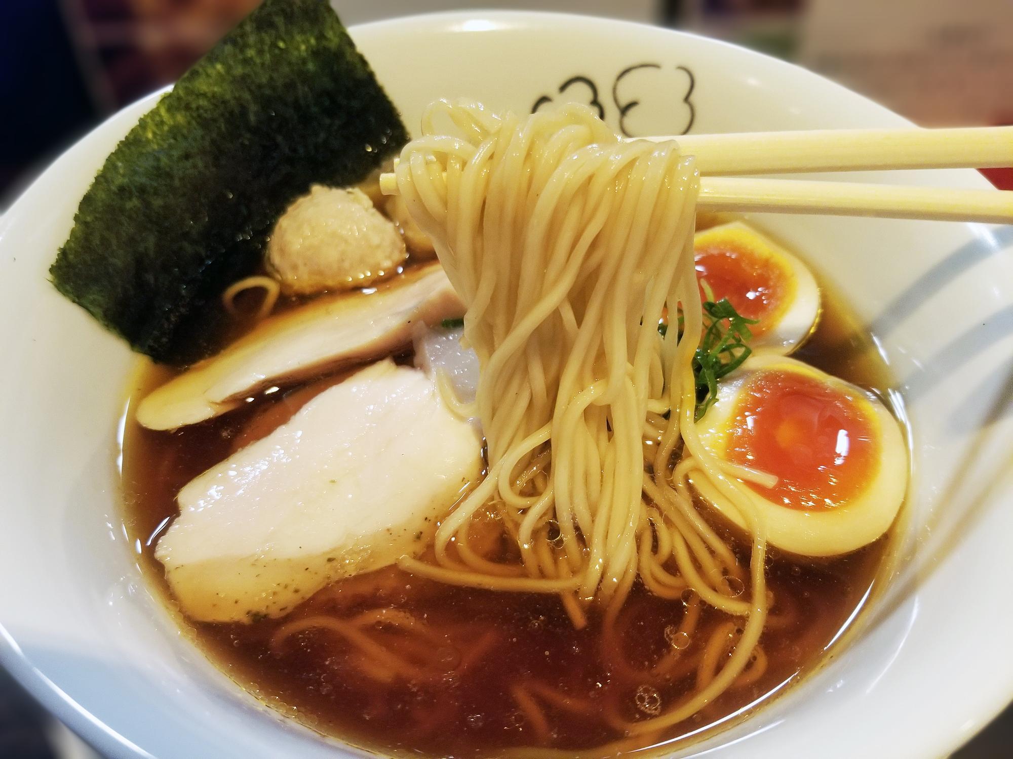 啜り心地のよい麺でした