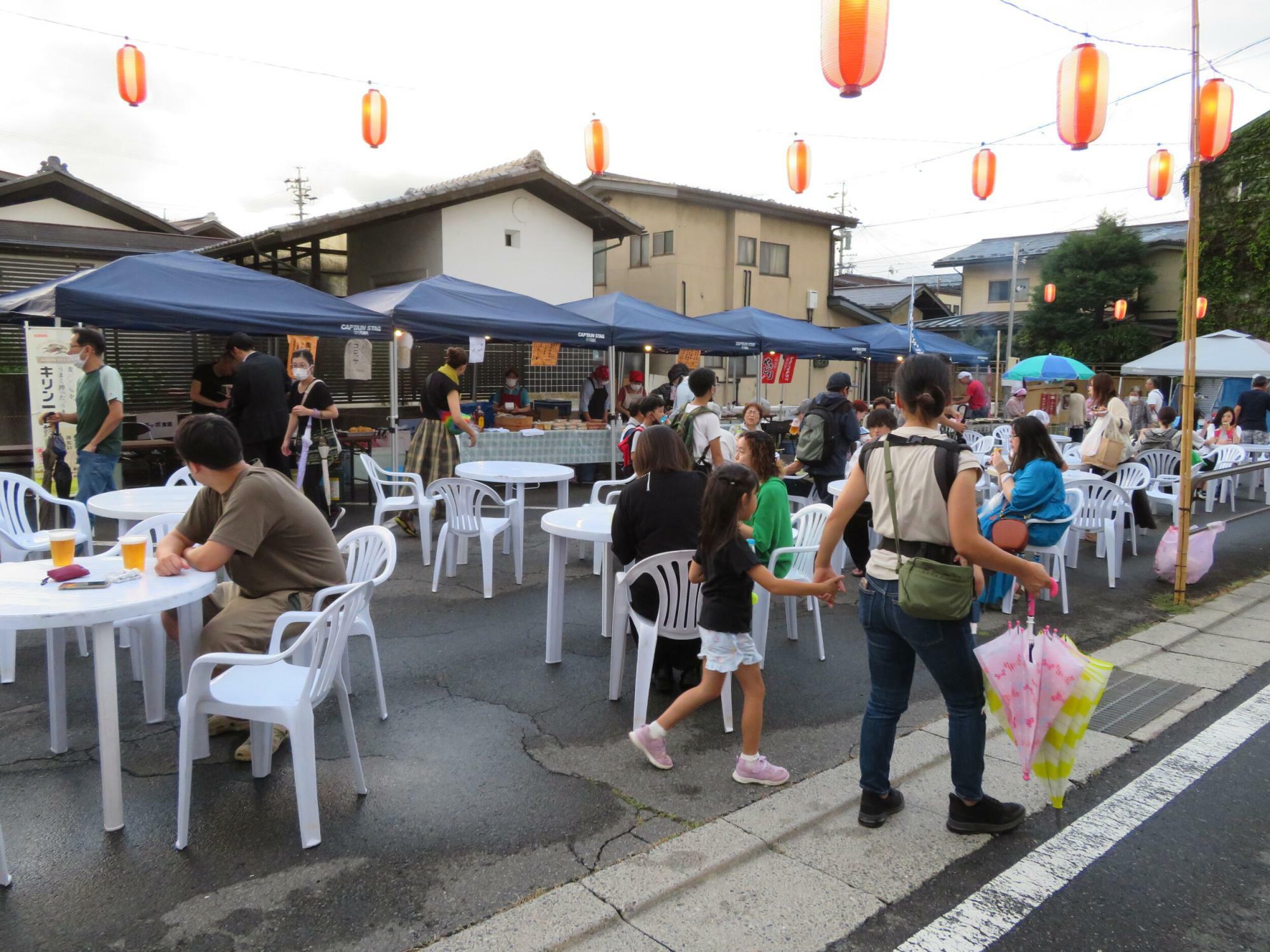 過去に開催したイベントの様子（写真は下諏訪商工会議所から借用）