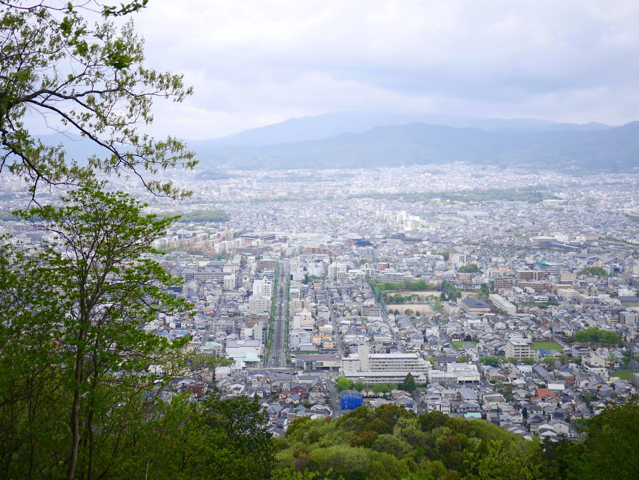 京都市内を見渡せる展望スポット