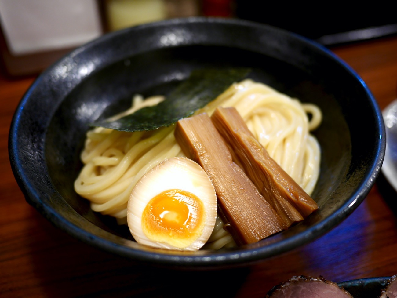 圧倒的な太さの麺