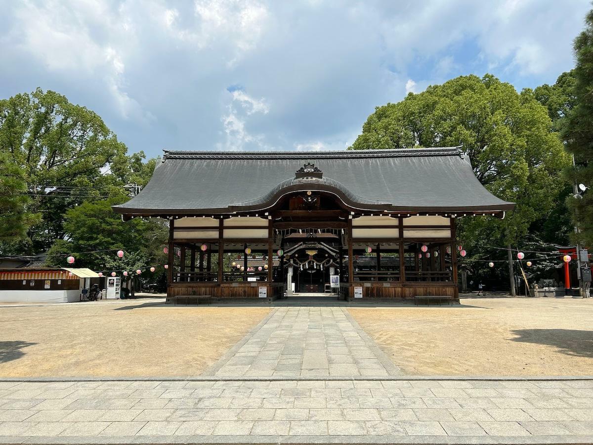 藤森神社の拝殿