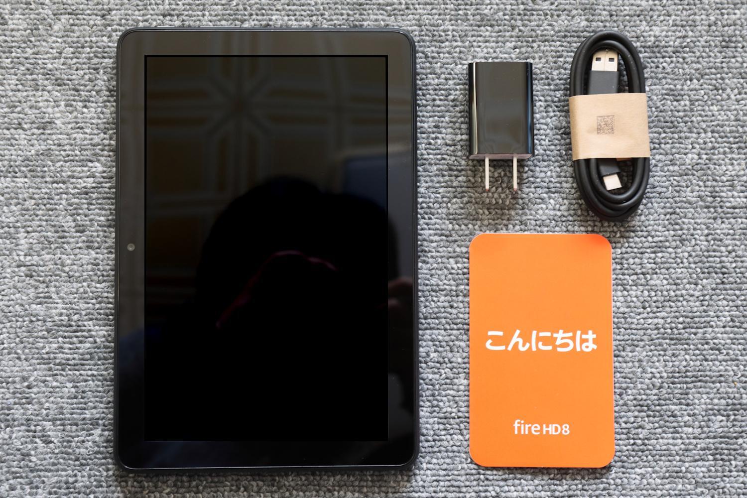 Amazon新型機Fire HD 8(第12世代)タブレットをレビュー