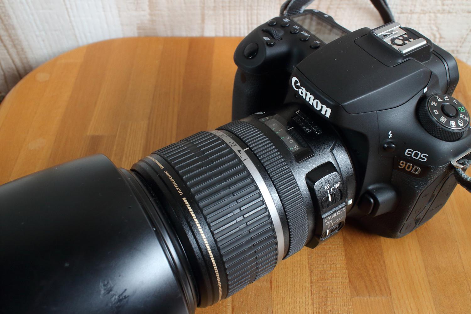 明るくシャープなズームレンズ！キヤノンEF-S17-55mm F2.8 IS