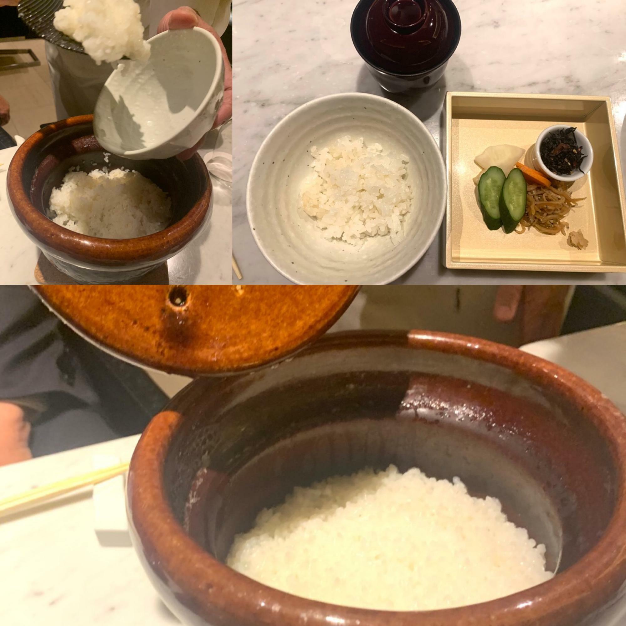 ”コウノトリ育むお米”を使った『土鍋炊き御飯』（２合・お味噌汁と香の物付き）