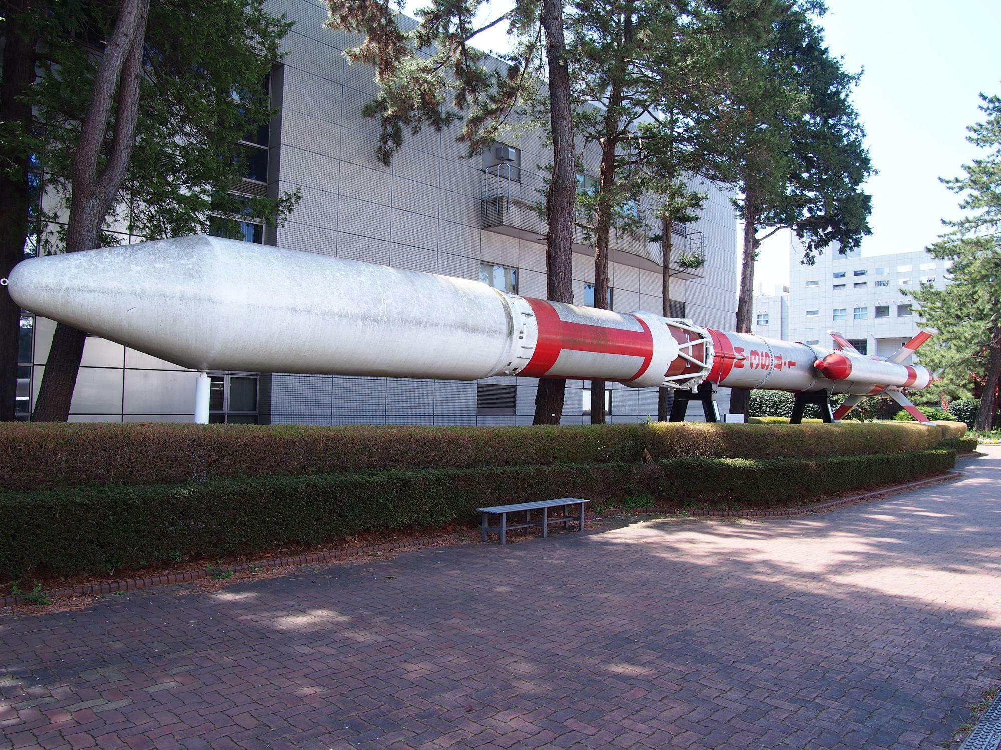 M-3SⅡ型ロケットの原寸模型